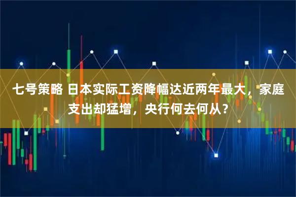 七号策略 日本实际工资降幅达近两年最大，家庭支出却猛增，央行何去何从？